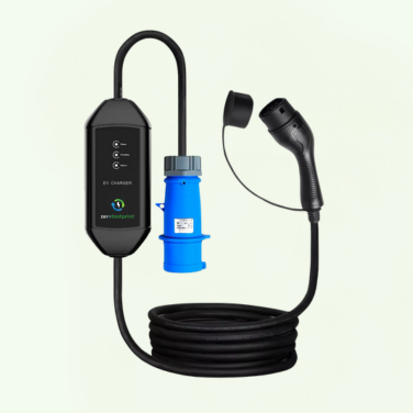 3.3 kW Type 2 AC Charging Cable<br><span class="short description">Level 1 Charger | AC – 3.3 kW (220 – 240V) 16 A | Industrial/Domestic Socket</span>